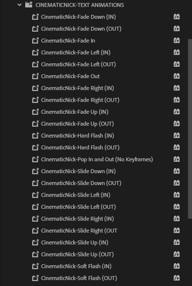 Cinematic Text Pack